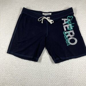 Vintage Aeropostale Genuine Y2K Mens Sweat Shorts Medium Preppy Lounge Athletic